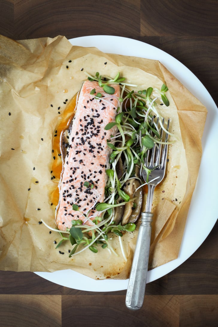 Sesame Salmon With Shiitake Mushrooms | Fast and Easy One-Pan Meal ...