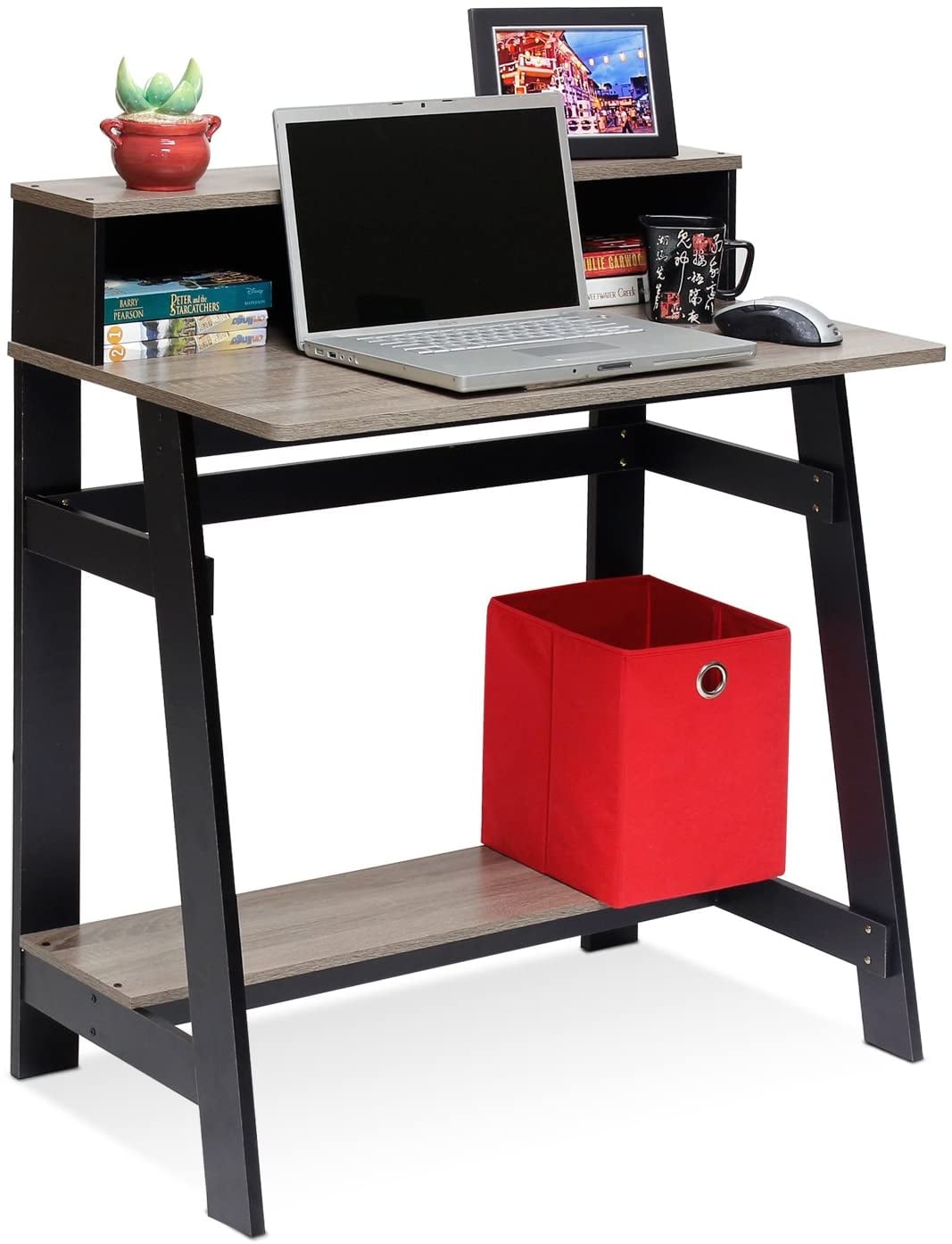 Furinno simplistic a on sale frame computer desk