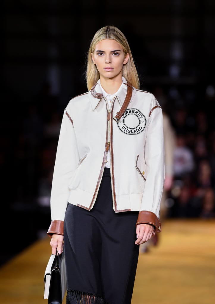 Kendall Jenner Debuted Blonde Hair at London Fashion Week