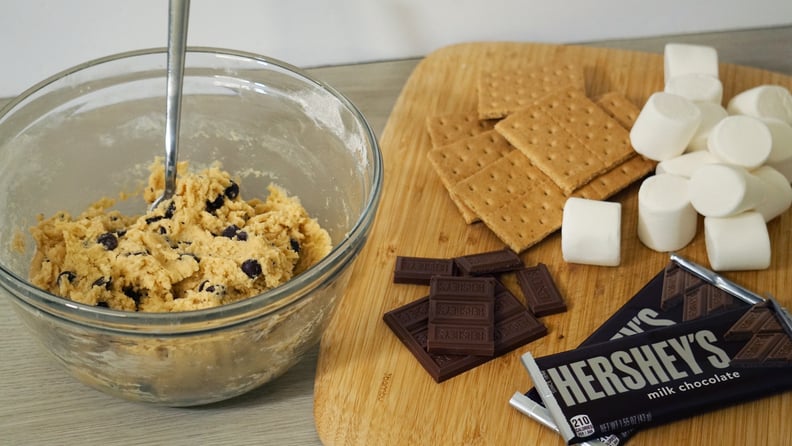 tiktok smores cookies recipe: ingredients