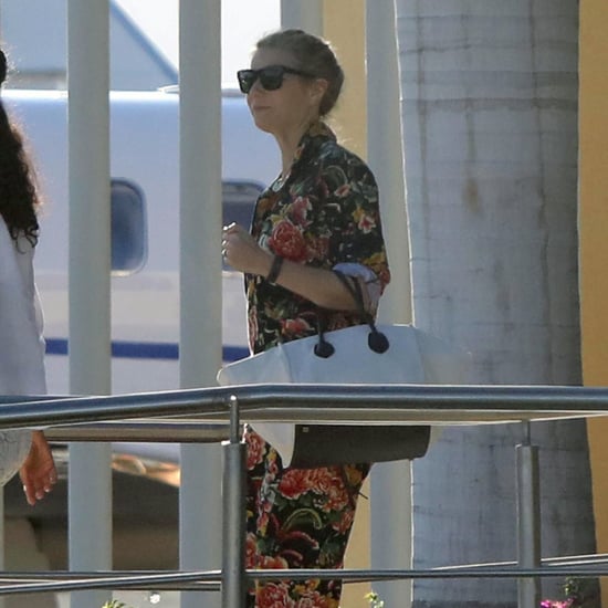 Gwyneth Paltrow Floral Jumpsuit in Mexico