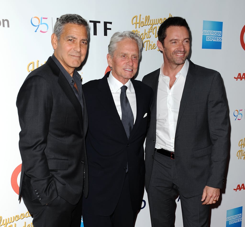 George and Amal Clooney at Hollywood's Night Under the Stars