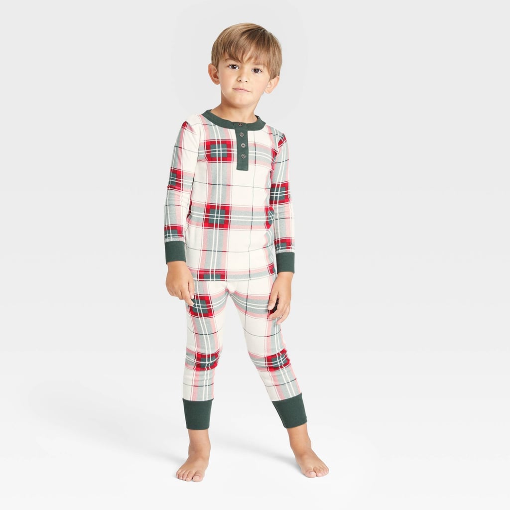 Toddler Holiday Plaid Pajama Set