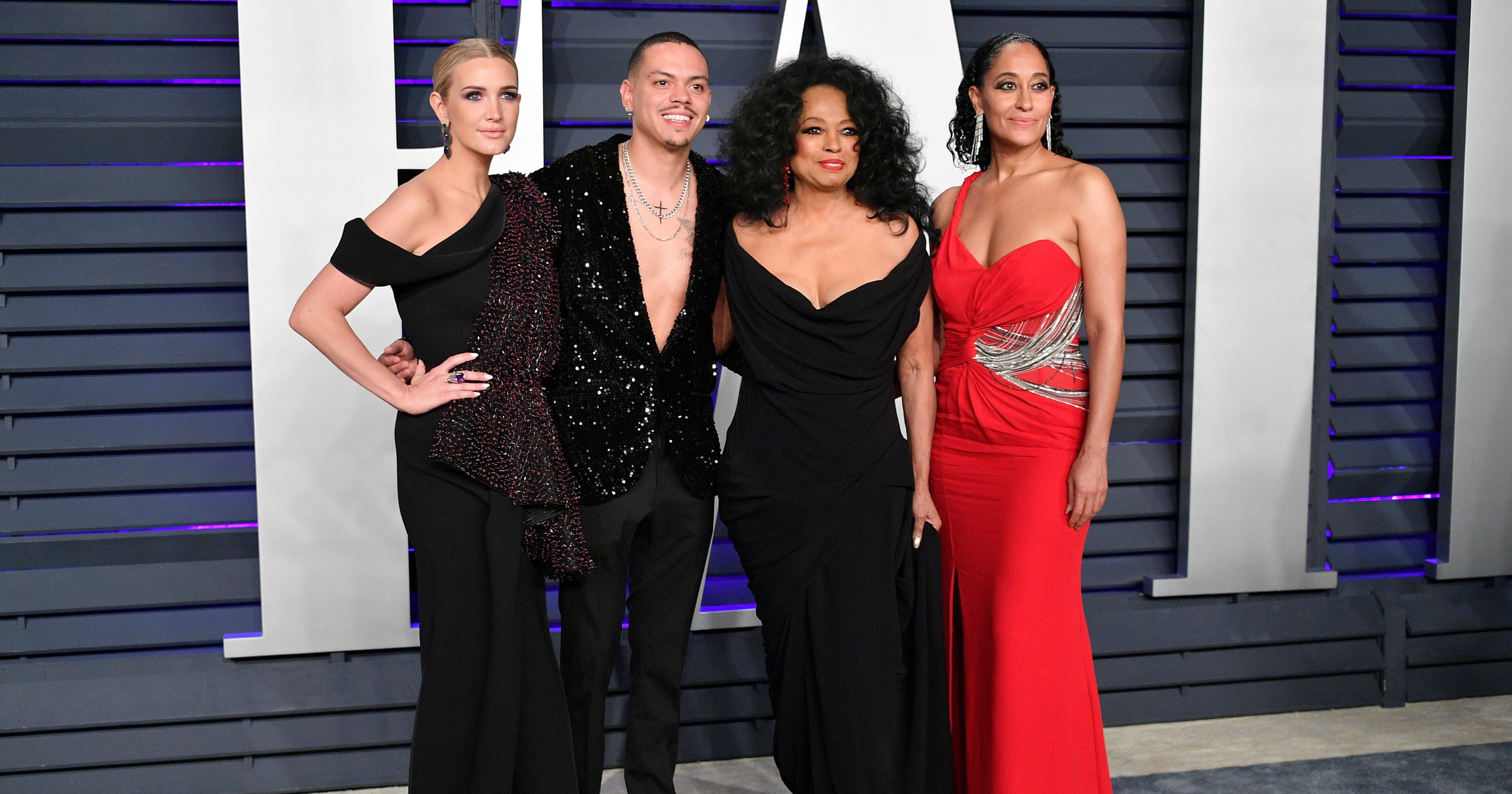 Diana Ross and Her Family at 2019 Oscars Afterparty | POPSUGAR Celebrity
