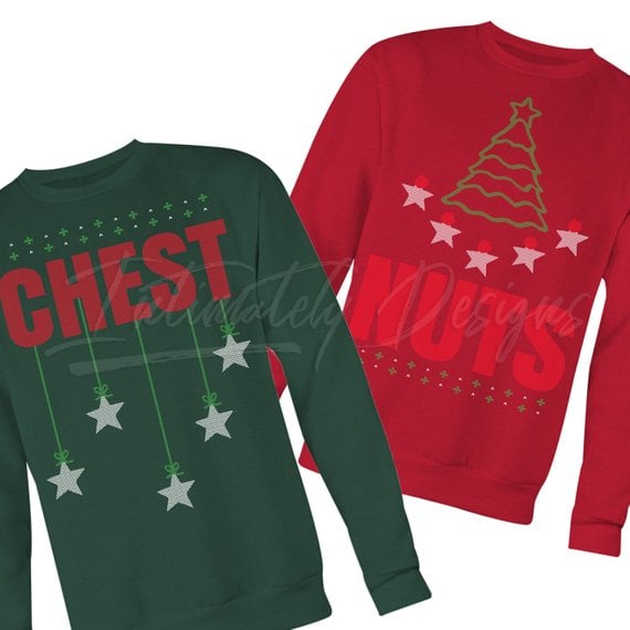 Chestnut Couples Christmas Shirts