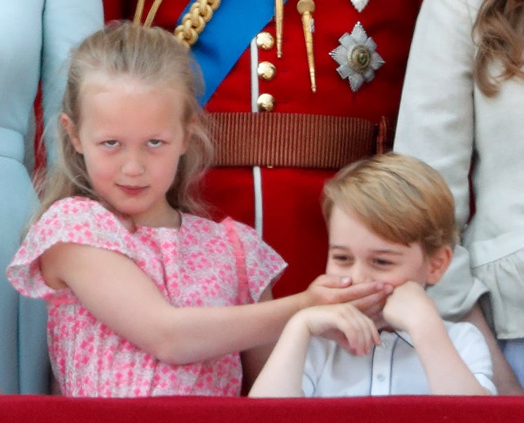Prince George Joked Around With Cousin Savannah