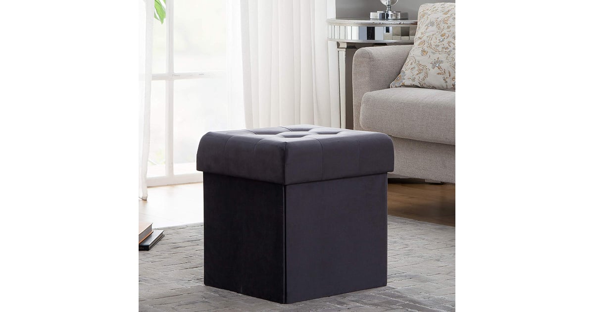 Tufted Velvet Square Storage Ottoman Cube Best Cheap Velvet Furniture