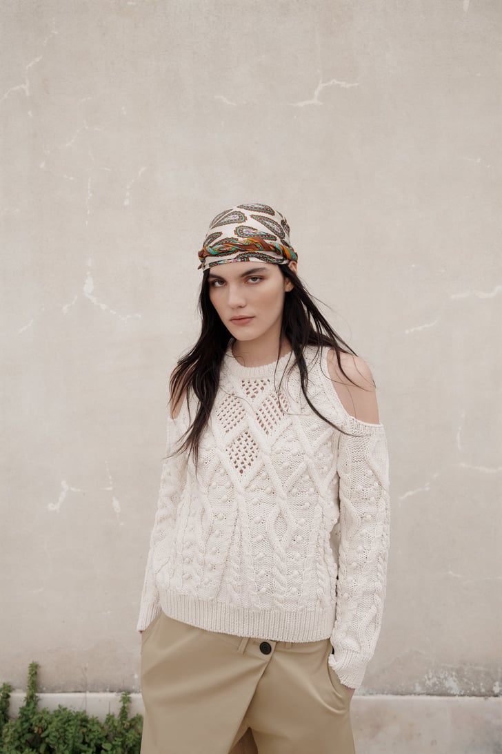 Zara cut cheap out sweater