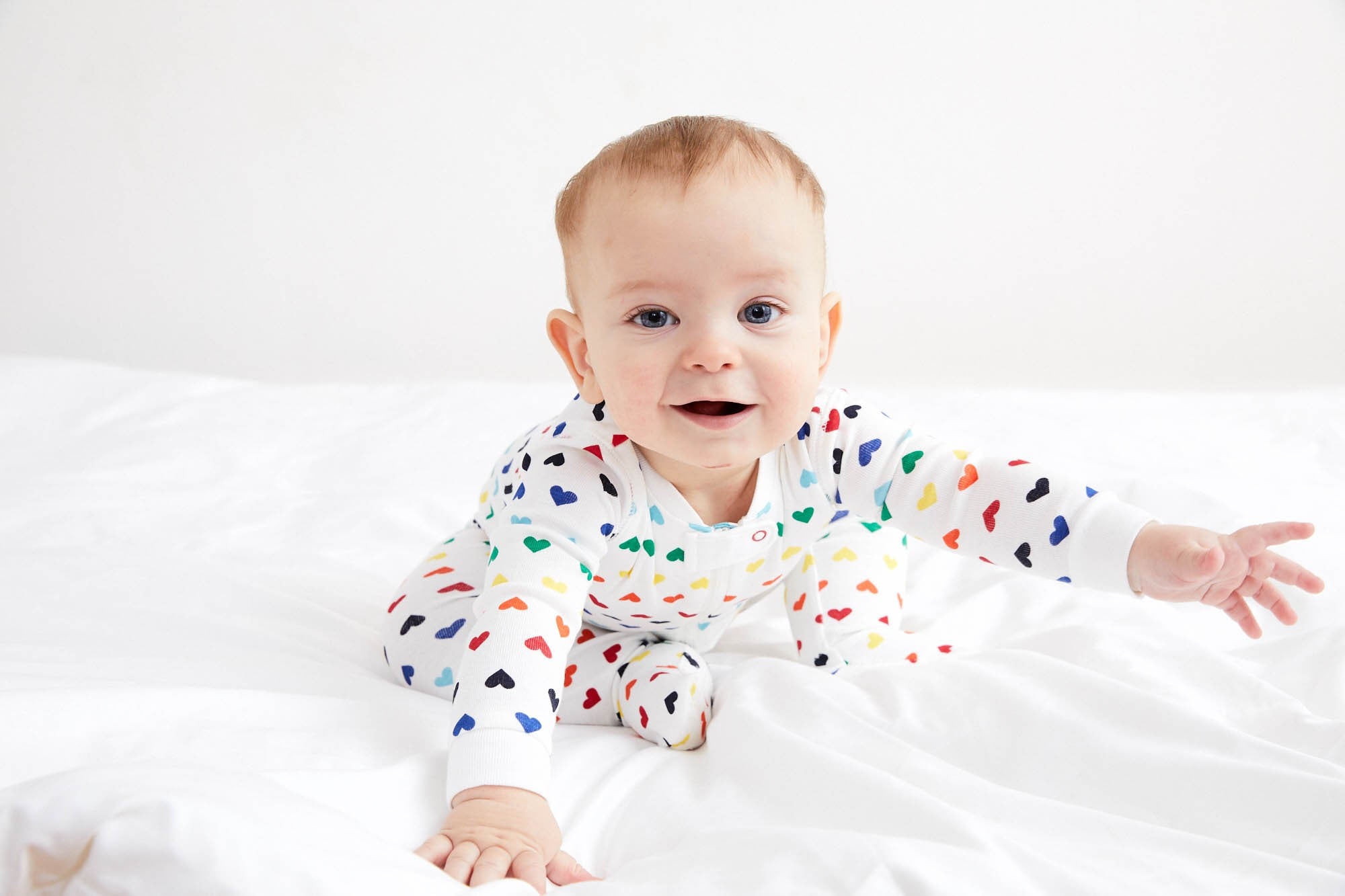 Primary 2025 heart pajamas