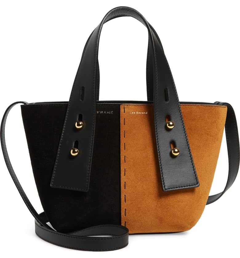 Frame Mini Les Second Suede Crossbody Bag