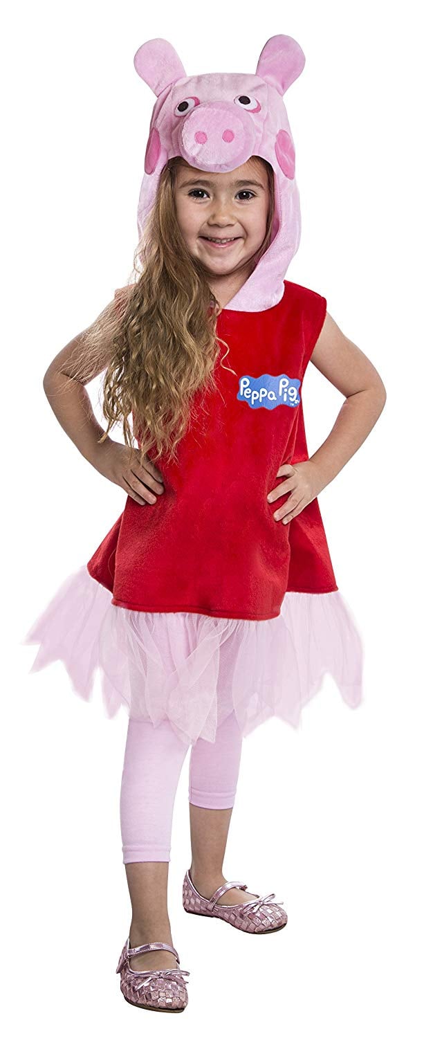 Peppa Pig Deluxe Dress Costume 2T