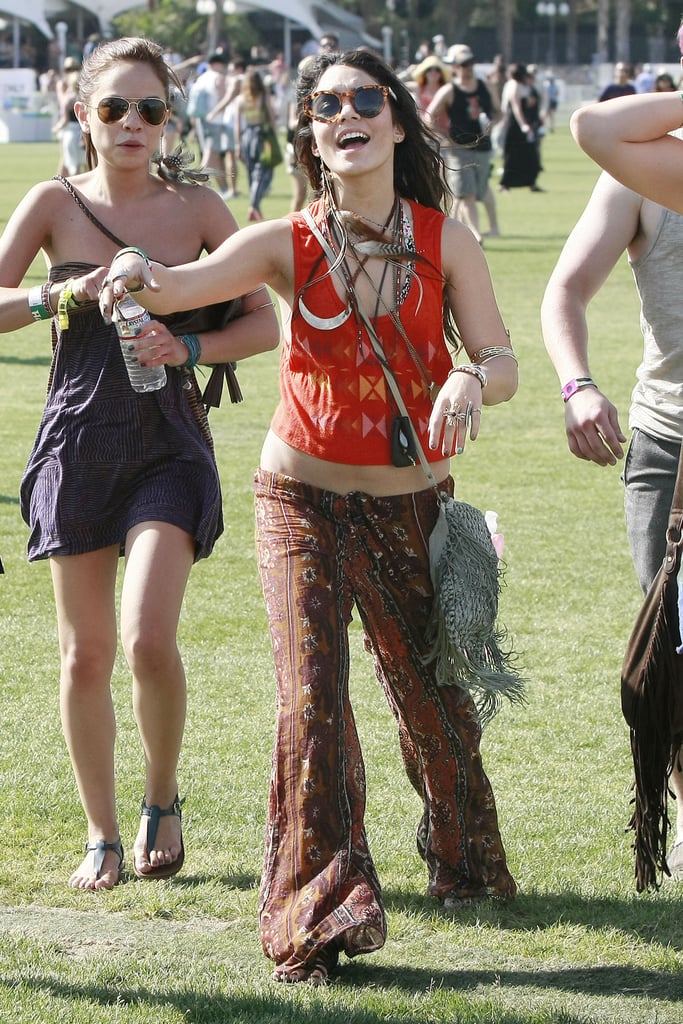 Vanessa Hudgens showed off her Coachella style in 2011.