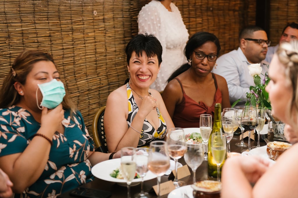 Stylish DIY Outdoor Restaurant Microwedding