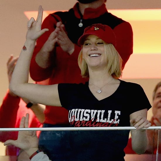 Jennifer Lawrence at Baseball Game in Kentucky | Video