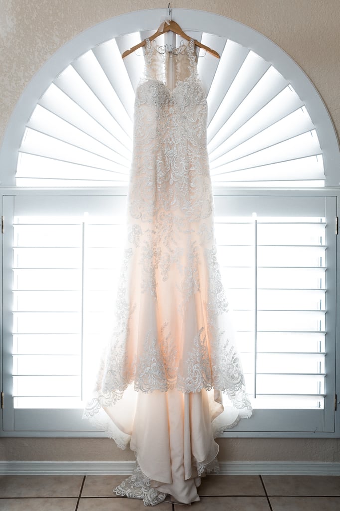 Elegant Wedding Reception With Blush and Gray Colors