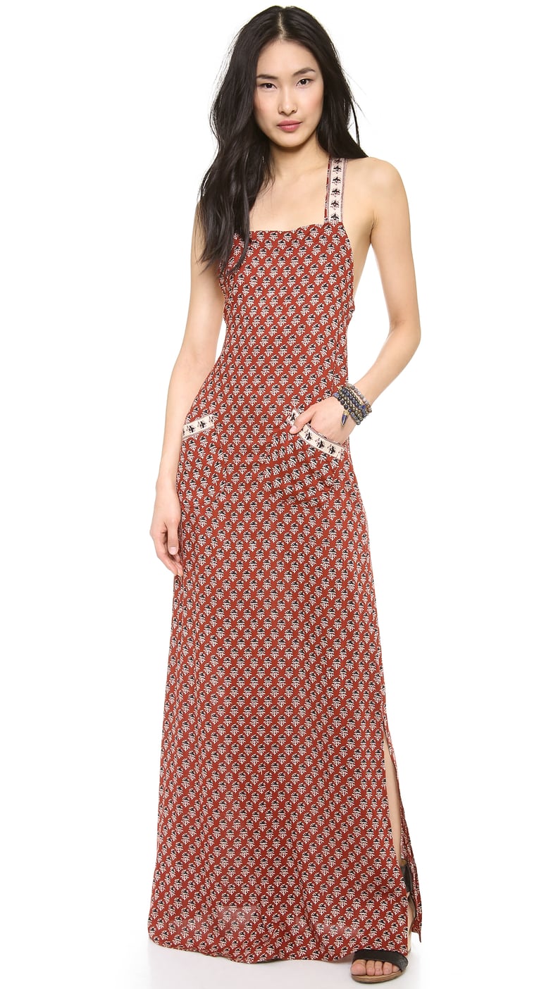 Flynn Skye Apron Maxi Dress