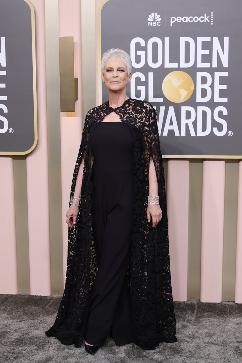 Jamie Lee Curtis at the 2023 Golden Globe Awards