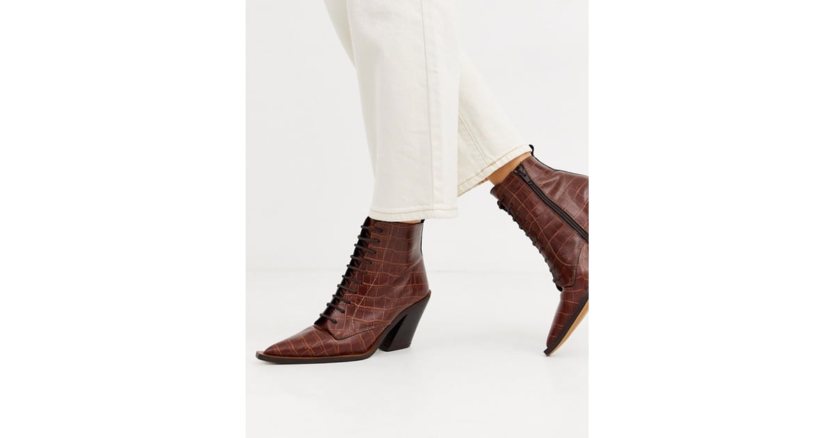 asos croc boots