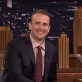 Jason Segel Is Ridiculously Charming While Playing Word Sneak With Jimmy Fallon