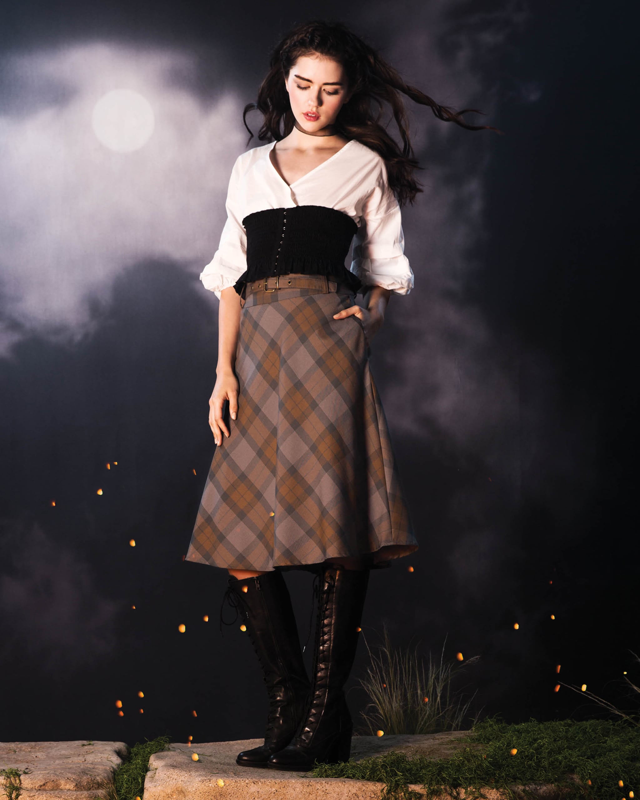 hot topic outlander skirt