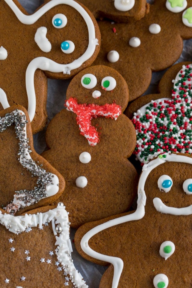 Gingerbread Cookies (Soft and Chewy Cutouts)