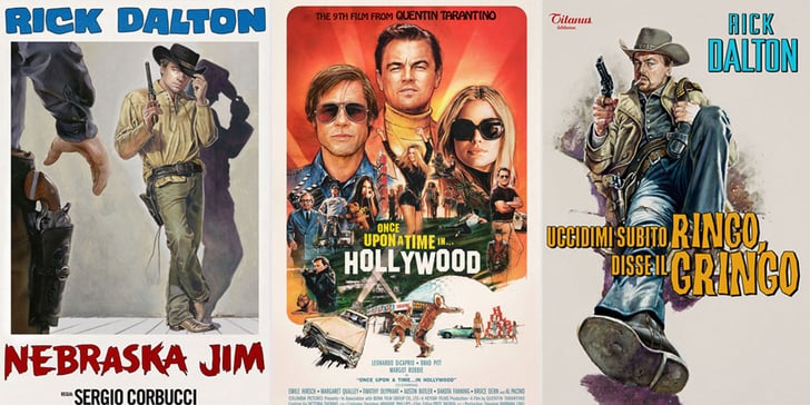 ONCE UPON A TIME IN HOLLYWOOD 12x18 MOVIE POSTER TARANTINO DICAPRIO RICK DALTON 