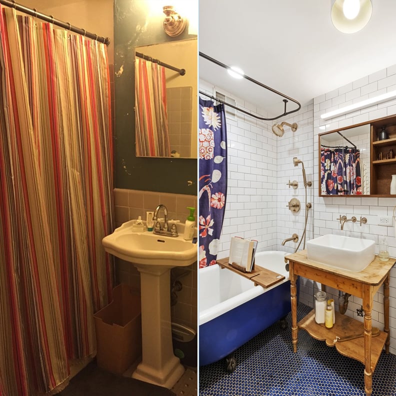 Small Bathroom Design Ideas- Before & After Look pretty little social