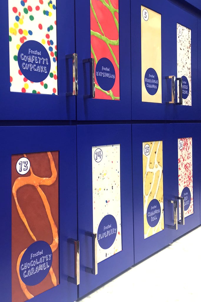The Tart-Tastic-Treats are served in adorable cubbies.