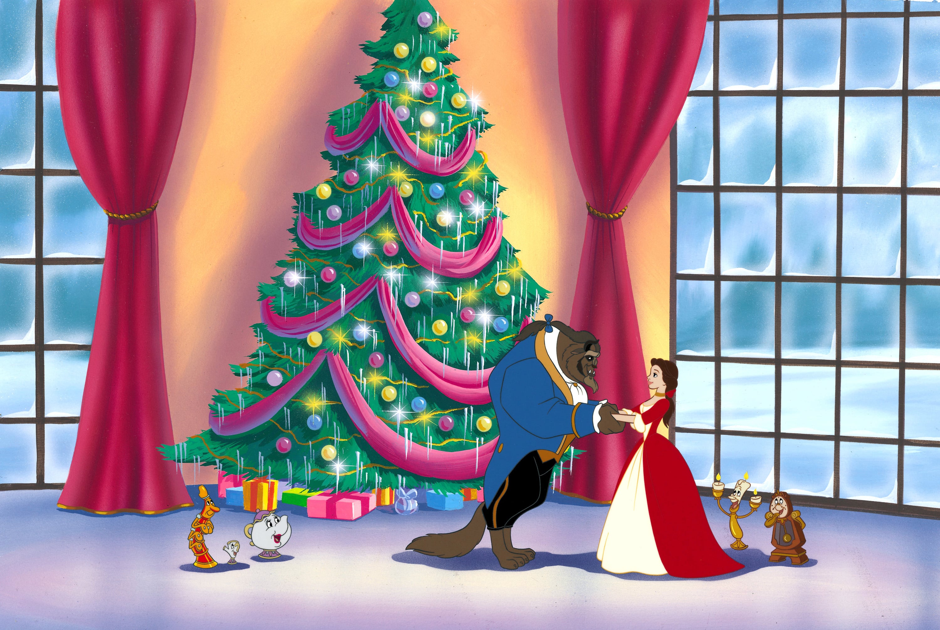 Beauty And The Beast Enchanted Christmas Angelique Beauty And The Beast Enchanted Christmas Angelique
