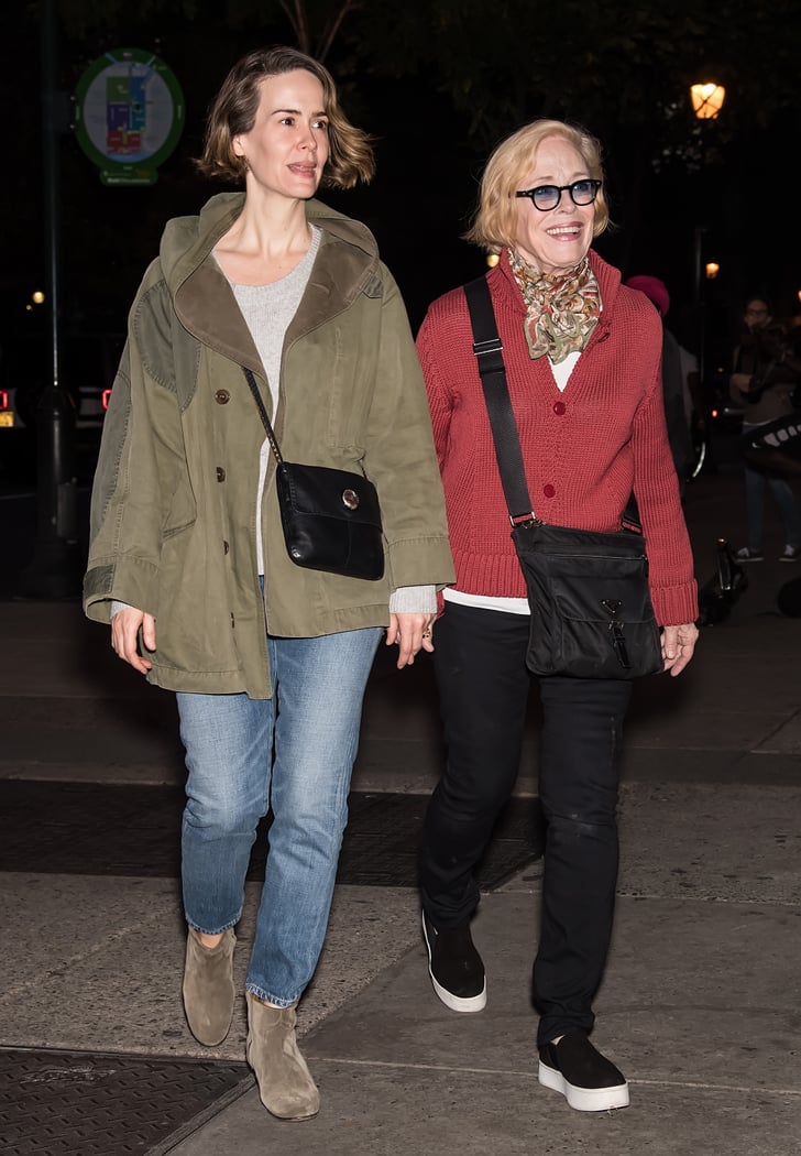 Sarah Paulson and Holland Taylor in Philadelphia 2017 | POPSUGAR