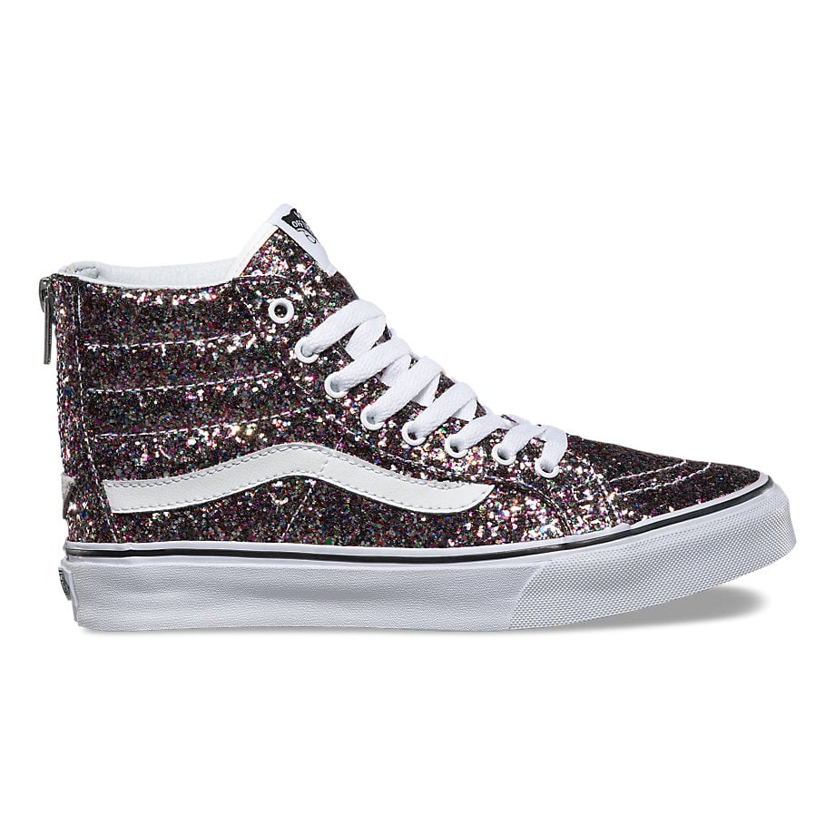 chunky glitter vans