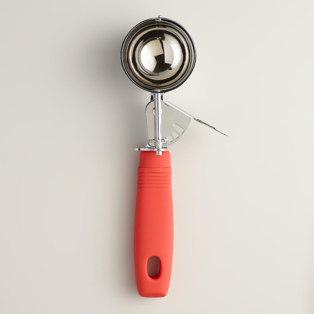 Poinciana Red Retro Ice Cream Scoop
