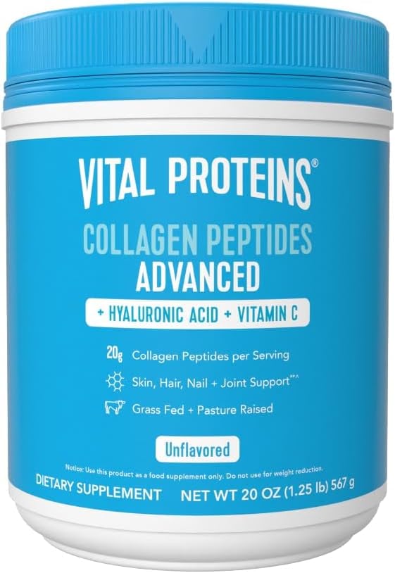 Vital Proteins Collagen Peptides Powder ($43, originally $51)
This collagen-infused peptides powder is a favorite among PS editors and celebrities alike — it's even one of Jennifer Aniston's must haves. Collagen is said to have a number of health benefits, and this particular supplement is designed to support the body's natural collagen production, which can ultimately improve the quality of hair, skin, and joint mobility. See the full product details in our Vital Proteins Collagen Peptides Powder review.
Editor Quote: "I love the collagen powder for its ability to add a hearty dose of protein to anything I'm eating or drinking — it transforms a black coffee or low-protein veggie soup into something that's more satiating and protein-packed." — Christina Stiehl, former senior fitness editor