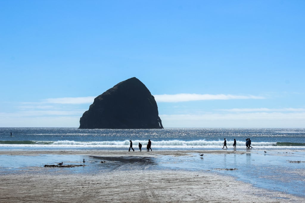 If you have the extra time, another fun outdoor adventure can be found along the coast at Haystack Rock. Located in Cannon Beach, this 235-foot sea stack is one of Oregon's most distinctive landmarks. When the tide is low, you can even walk right up to the gigantic rock's tide pools to discover alluring sea creatures such as colorful starfish, sea anemone, and hermit crabs. Trust me, this place is sprinkled with so much magic. And if your experience is anything like mine, it will most likely be here that you'll consider packing your bags for Portland, permanently! If you have the extra time, another fun outdoor adventure can be found along the coast at Haystack Rock. Located in Cannon Beach, this 235-foot sea stack is one of Oregon's most distinctive landmarks. When the tide is low, you can even walk right up to the gigantic rock's tide pools to discover alluring sea creatures such as colorful starfish, sea anemone, and hermit crabs. Trust me, this place is sprinkled with so much magic. And if your experience is anything like mine, it will most likely be here that you'll consider packing your bags for Portland, permanently!