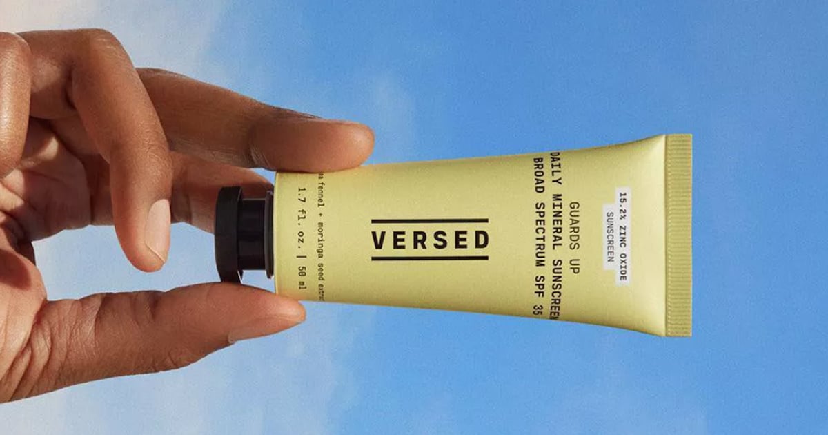 versed sunscreen target