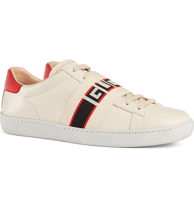 Gucci New Ace Logo Strap Sneaker