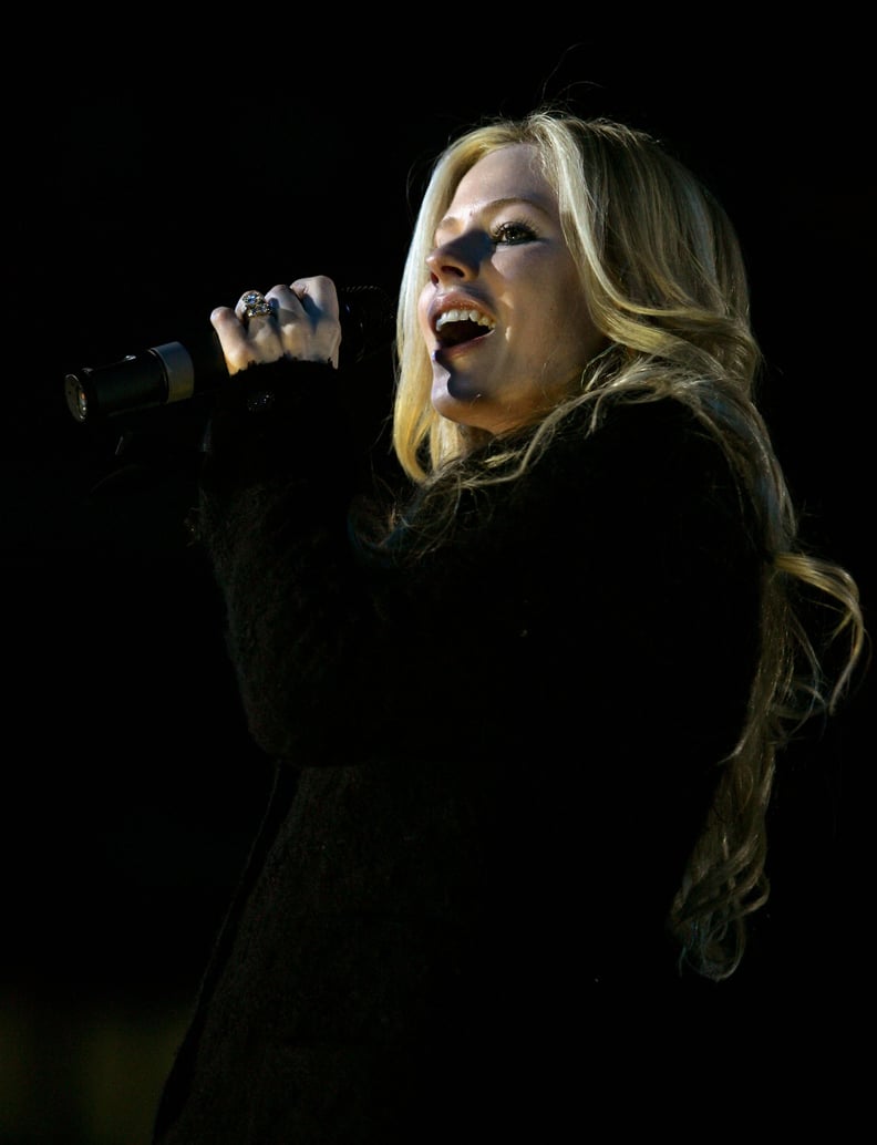 Avril Lavigne performed "Who Knows" during a Vancouver highlight.