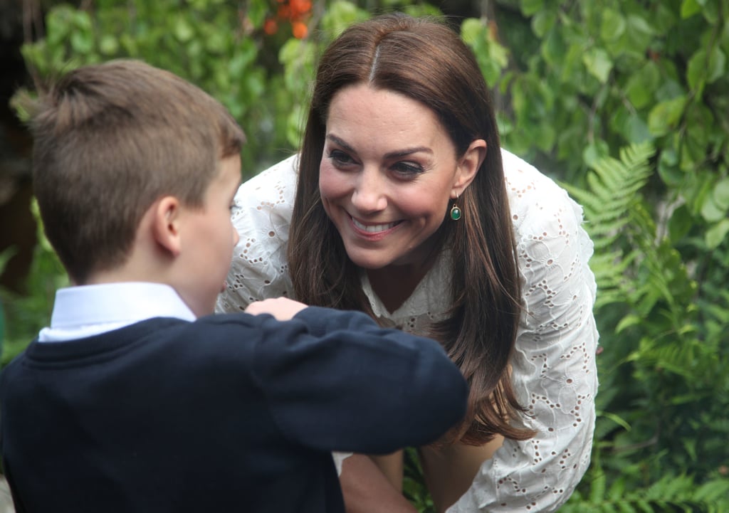 Kate Middleton Wears Wide-Leg Pants at Chelsea Flower Show