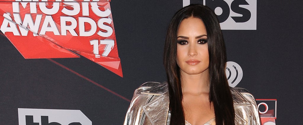Demi Lovato at the 2017 iHeartRadio Music Awards