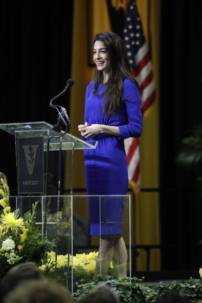 Amal Clooney's Blue Dress May 2018