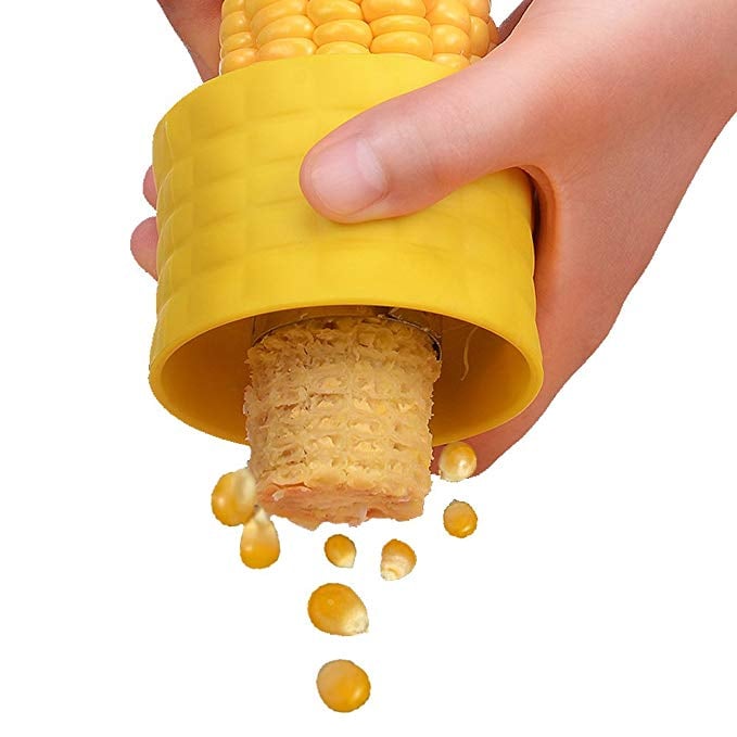 Corn Cob Stripping Device