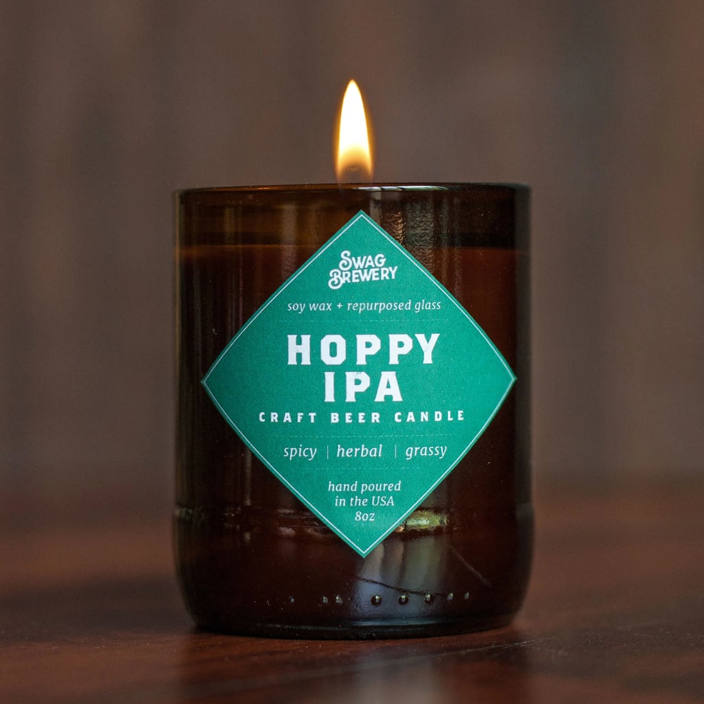 Oparty na piwie Etsy prezent dla niego: Hoppy IPA Brew Candle