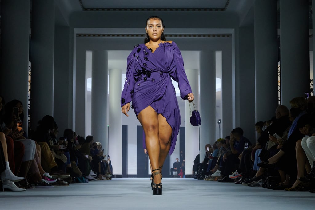 Paloma Elsesser at the Lanvin Womenswear Spring/Summer 2022 Show