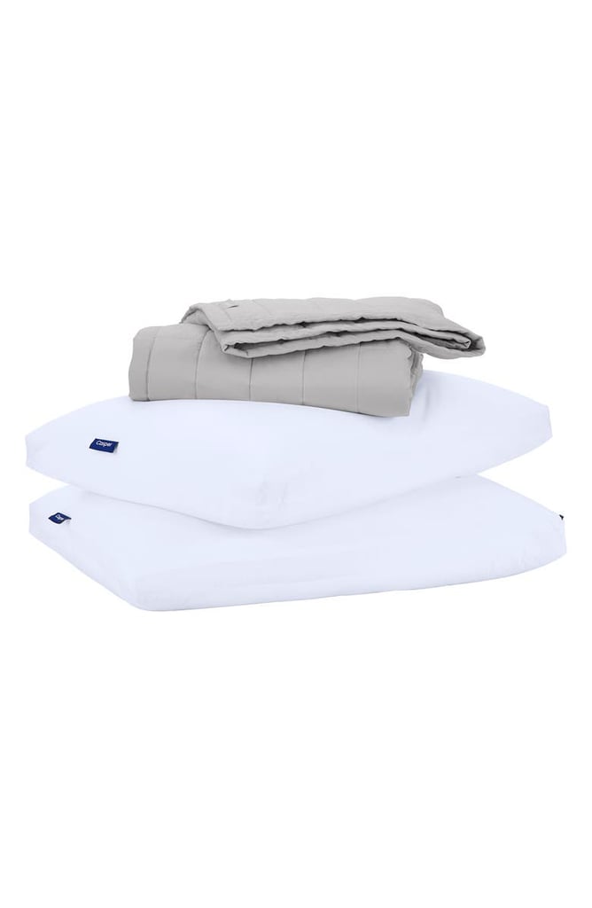 Casper Weighted Blanket & Two Pillows Set