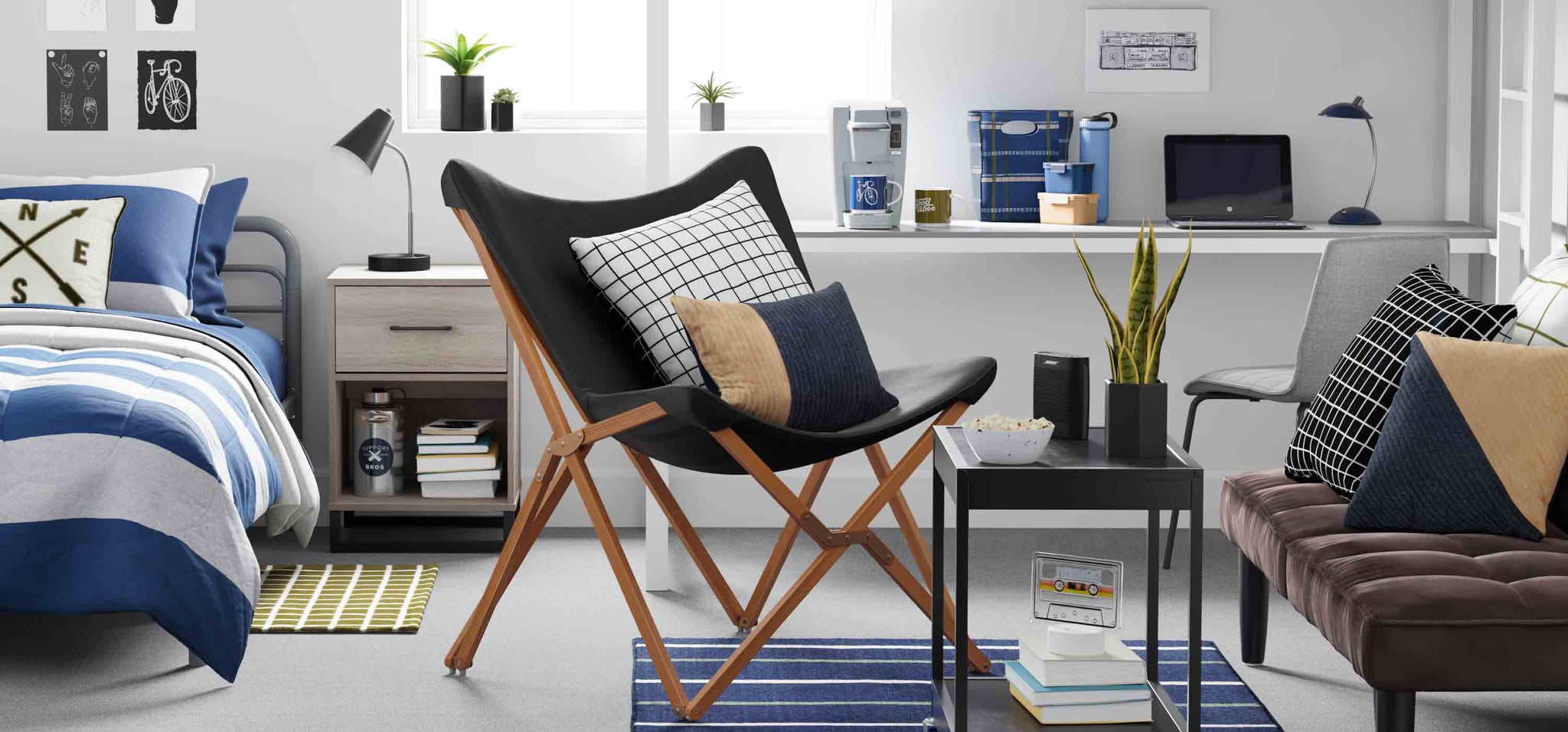 target double hexagon chair