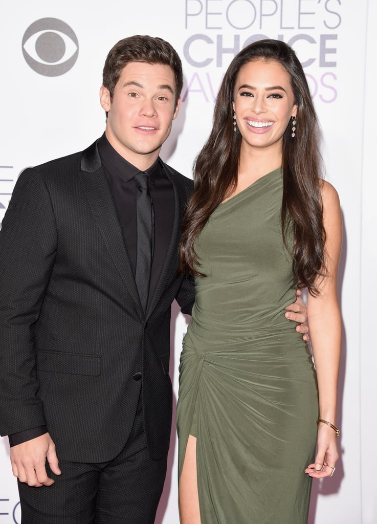 Adam DeVine and Chloe Bridges