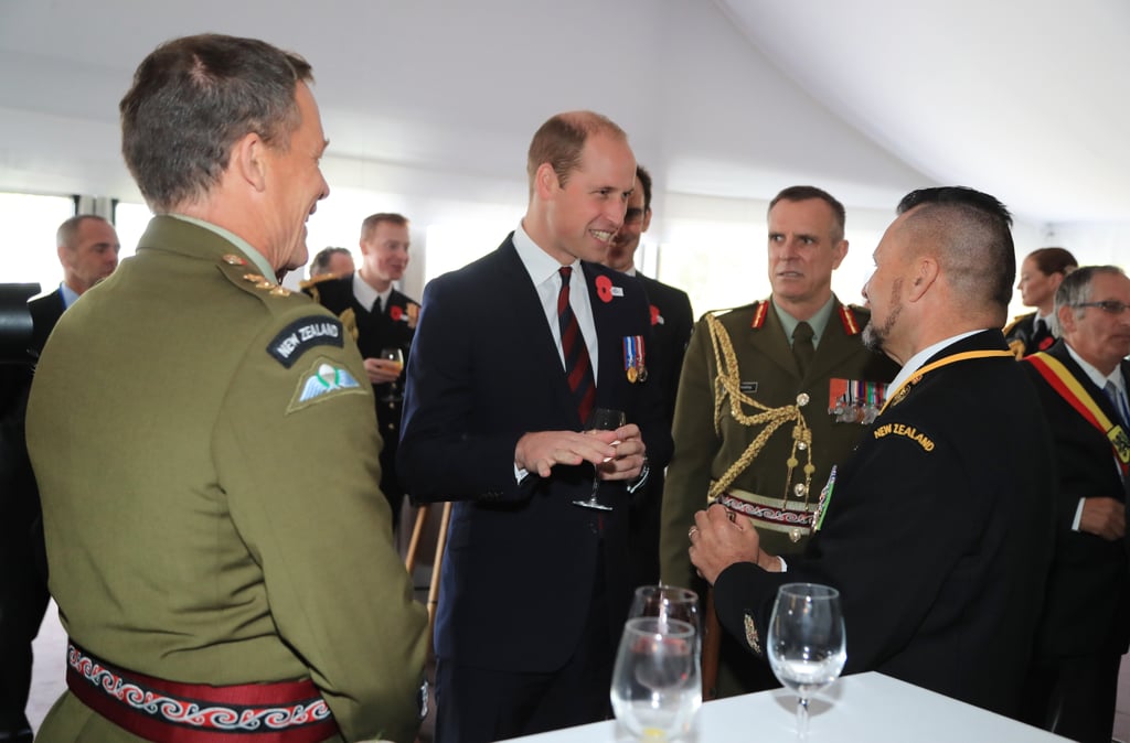Prince William at New Zealand Commemoration Event 2017