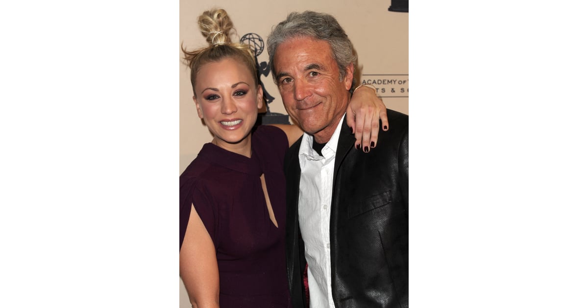 Kaley Cuoco Celebrities With Their Dads Pictures POPSUGAR