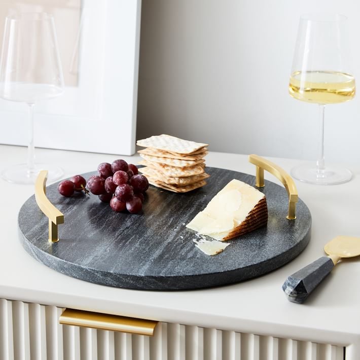 Brass Black Marble Cheese Board Got Cheese These 43 Charcuterie Boards Make The Perfect Holiday Presents Popsugar Food Photo 27