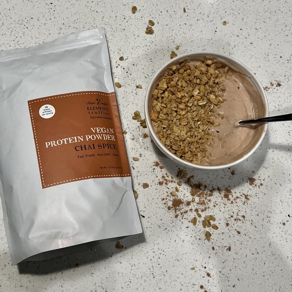 Element Truffles Ayurvedic Vegan Protein Powder Review POPSUGAR
